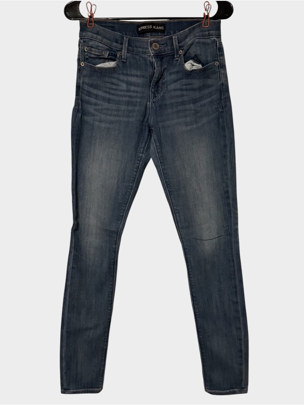 Express Jeans Legging Skinny Jeans Women’s Size 2R Medium Wash